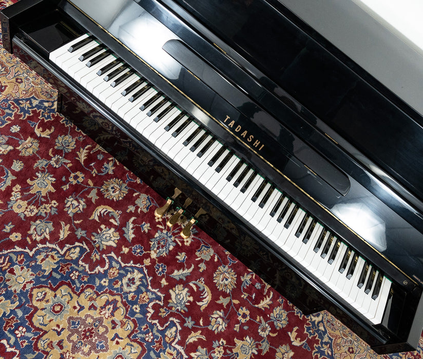 Tadisha Console Upright Piano | Polished Ebony | SN: 390301 | Used