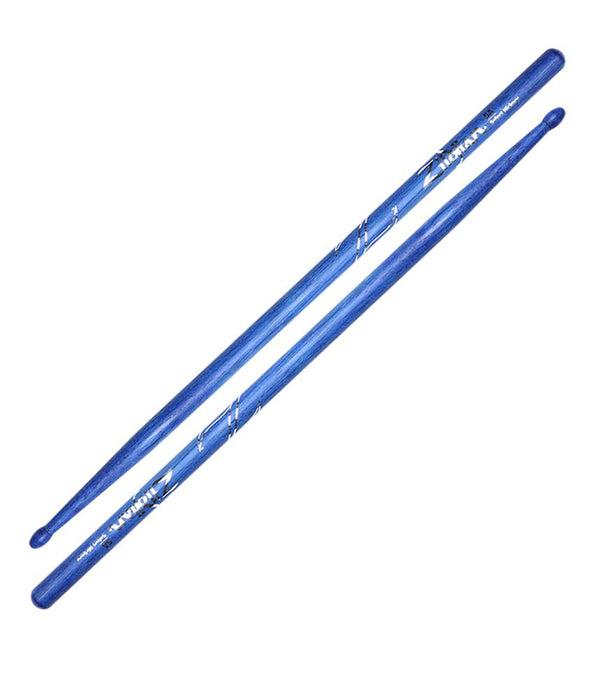 Zildjian 5A Wood Drumsticks - Blue