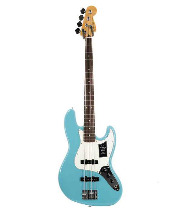 Fender Player II Jazz Bass Guitar, Rosewood Fingerboard - Aquatone Blue