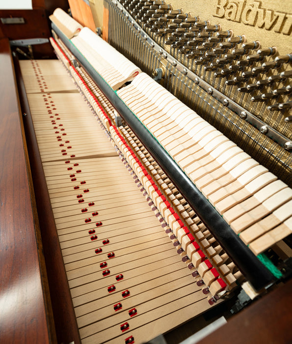 Baldwin 656N Upright Piano | Satin Cherry | SN: 1527711 | Used