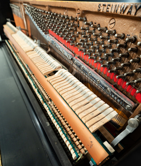 Steinway & Sons Model 45 Studio Upright Piano | Satin Ebony | SN: 458173 | Used