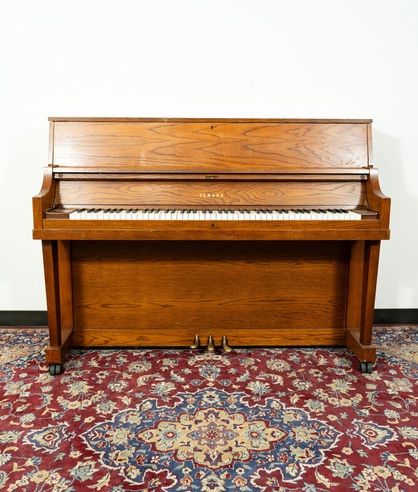 Yamaha P202 Upright Piano | Satin Oak | SN: E139201 | Used