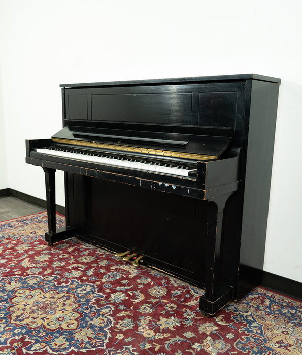 Steinway & Sons Model 45 Studio Upright Piano | Satin Ebony | SN: 458199 | Used