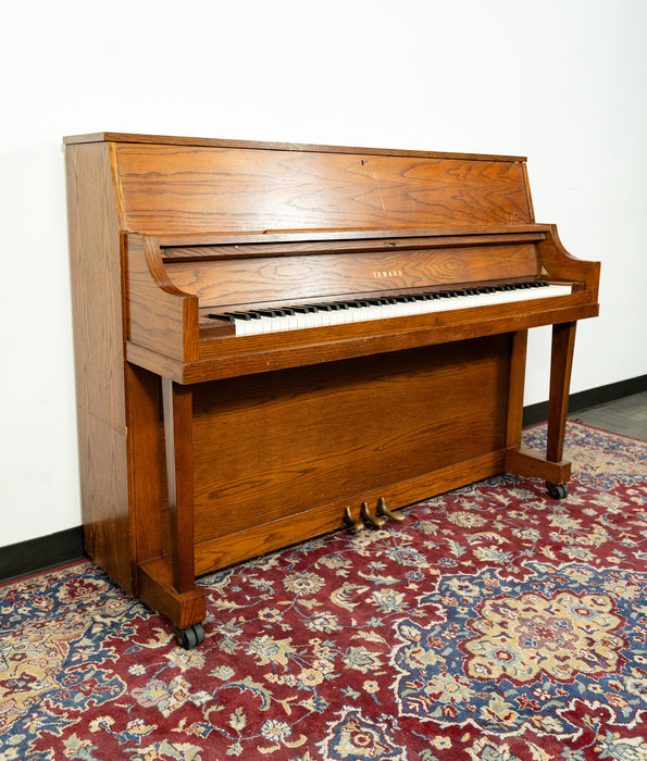 Yamaha P202 Upright Piano | Satin Oak | SN: E139201 | Used