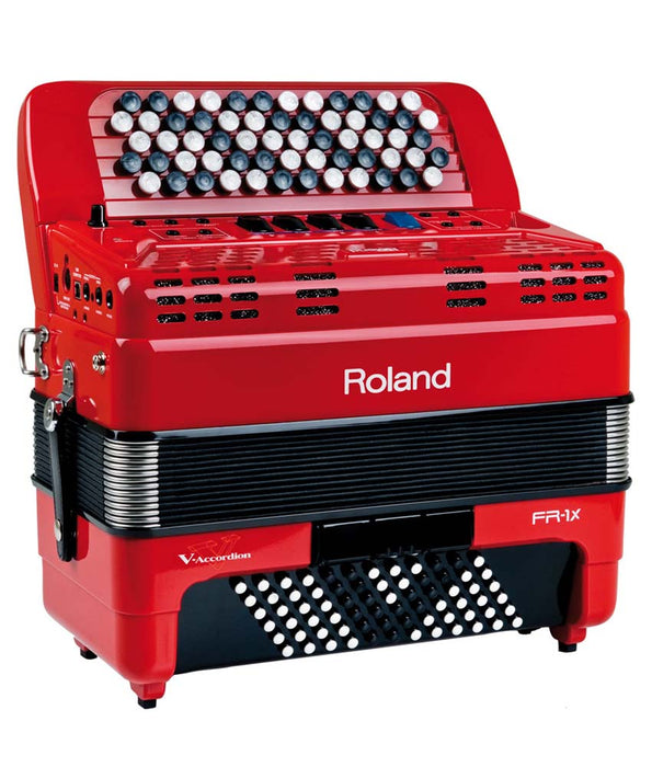 Roland FR-1XB Button-Type V-Accordion - Red