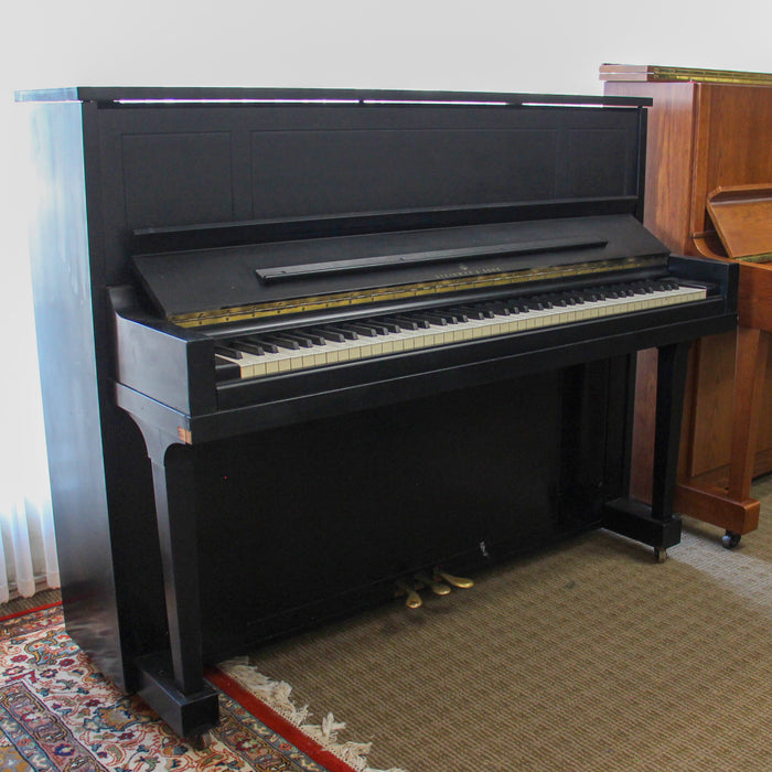 Steinway & Sons "45" Satin Ebony Studio Piano