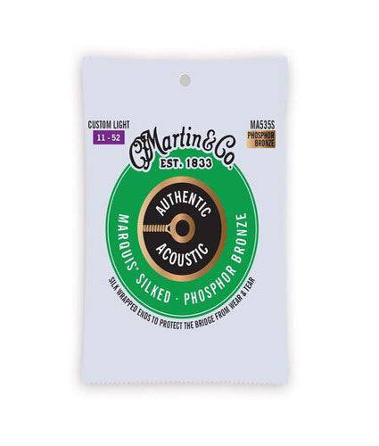 Martin Authentic Acoustic Marquis Silked Guitar Strings — Alamo Music ...