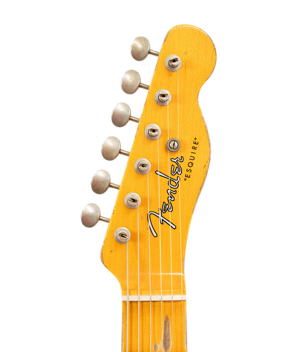 Pre-Owned Fender Custom Shop LTD 1950 Double Esquire Super Heavy Relic - Aged Nocaster Blonde Electric Guitar | Used