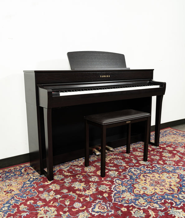 Yamaha Clavinova CLP-745 Console Digital Piano | Polished Ebony | SN: UCBK01120 | Used