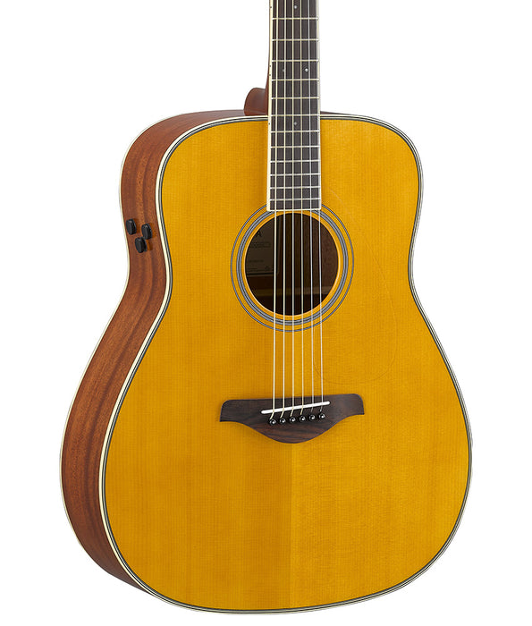 Yamaha FG-TA TransAcoustic Acoustic-Electric Guitar - Vintage Tint