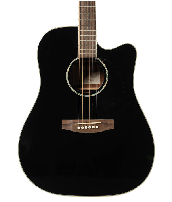 Pre-Owned Takamine EG341SC Black Acoustic-Electric Guitar | Used