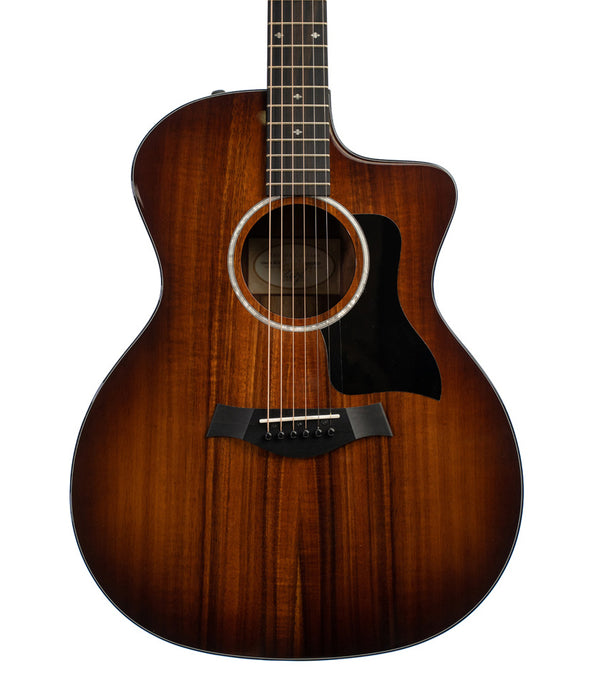 Taylor 224ceKDLX Koa Grand Auditorium Acoustic-Electric Guitar - Shaded Edge Burst