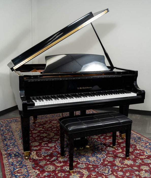 1985 Baldwin 5'0" C152 Grand Piano | Polished Ebony